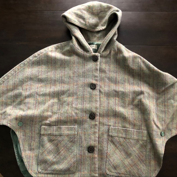 Paul & Joe Multicoloured Wool-blend Cape - Picture 2 of 6